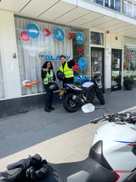 Motor Auto Scooter rijles Capelle aan den IJssel